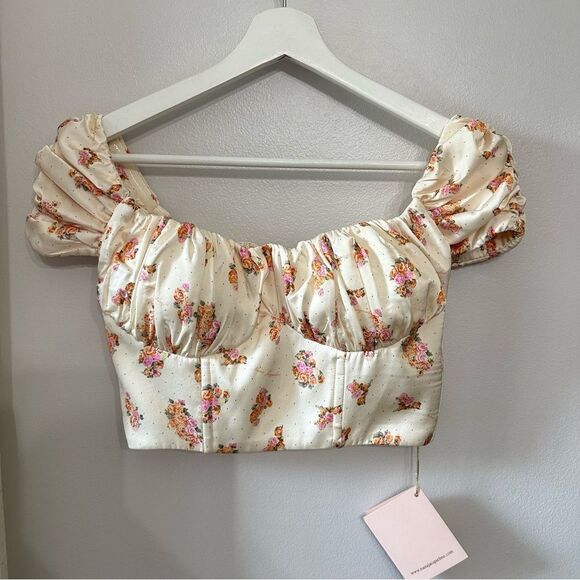 Nana Jacqueline Ariella Satin Set (Yellow) - Picture 4 of 12